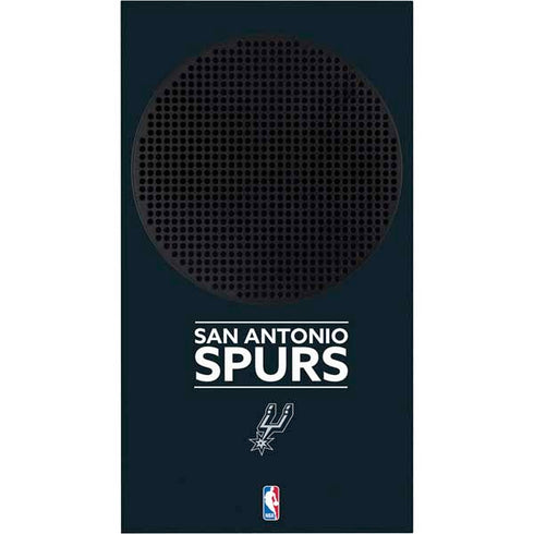 NBA San Antonio Spurs Standard - Black Xbox Series S Console Skin