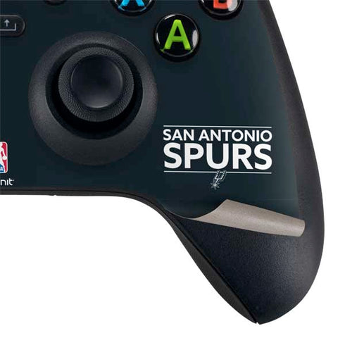 NBA San Antonio Spurs Standard - Black Xbox Series X Controller Skin