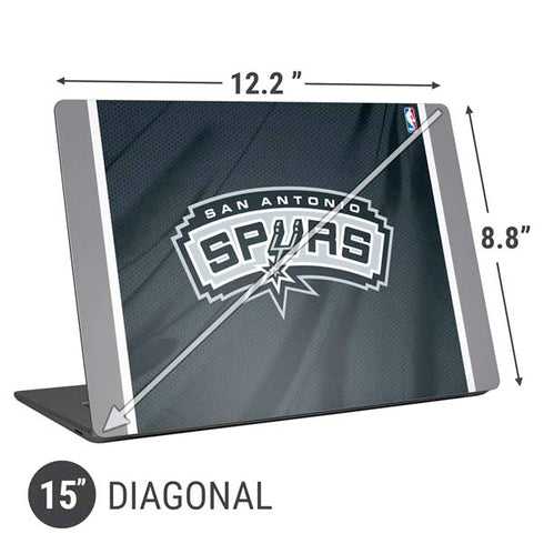 NBA San Antonio Spurs Universal Laptop 15in (12.2 x 8.8in) Skin