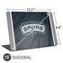 NBA San Antonio Spurs Universal Laptop 15in (12.2 x 8.8in) Skin