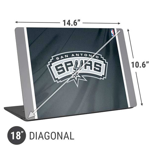 NBA San Antonio Spurs Universal Laptop 18in (14.6 x 10.6in) Skin