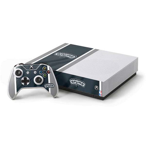 NBA San Antonio Spurs Xbox One S All-Digital Edition Bundle Skin