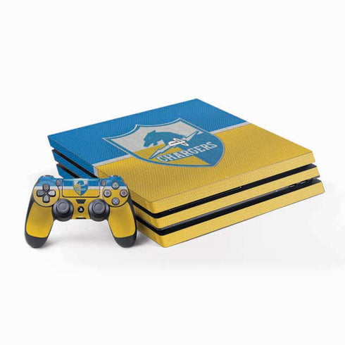 NFL Los Angeles Chargers Vintage PS4 Pro Bundle Skin