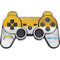 NFL Los Angeles Chargers White Striped PS3 Dual Shock wireless controller Skin