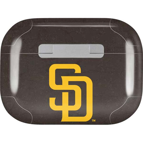 MLB San Diego Padres - Solid Distressed AirPods Pro 2nd Gen Skin