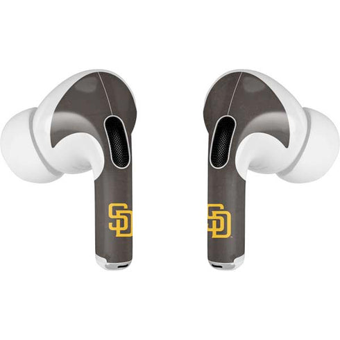 MLB San Diego Padres - Solid Distressed AirPods Pro 2nd Gen Skin