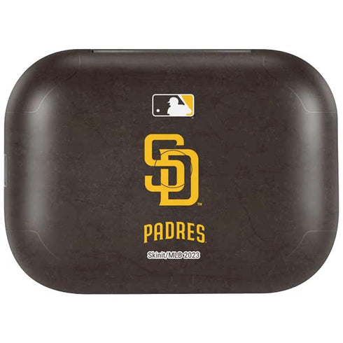 MLB San Diego Padres - Solid Distressed Amazon Echo Buds Skin