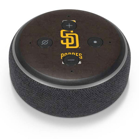 MLB San Diego Padres - Solid Distressed Amazon Echo Dot Skin