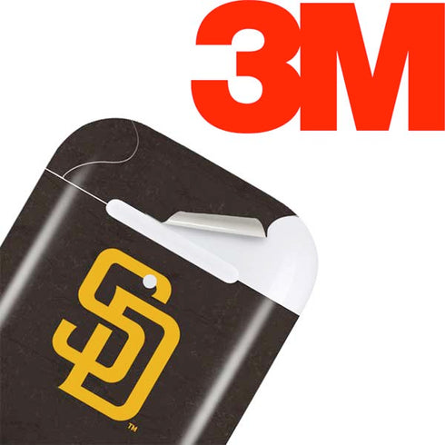 MLB San Diego Padres - Solid Distressed Apple AirPods 2 Skin