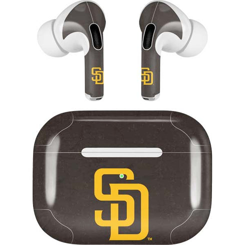 MLB San Diego Padres - Solid Distressed Apple AirPods Pro Skin