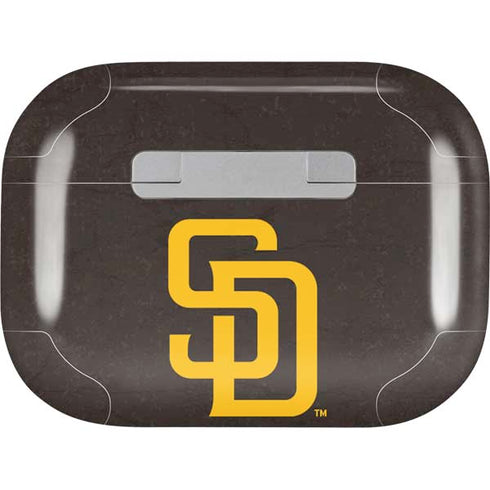 MLB San Diego Padres - Solid Distressed Apple AirPods Pro Skin