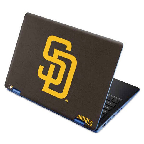 MLB San Diego Padres - Solid Distressed Aspire R11 11.6in Skin