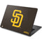 MLB San Diego Padres - Solid Distressed Dell Chromebook Skin