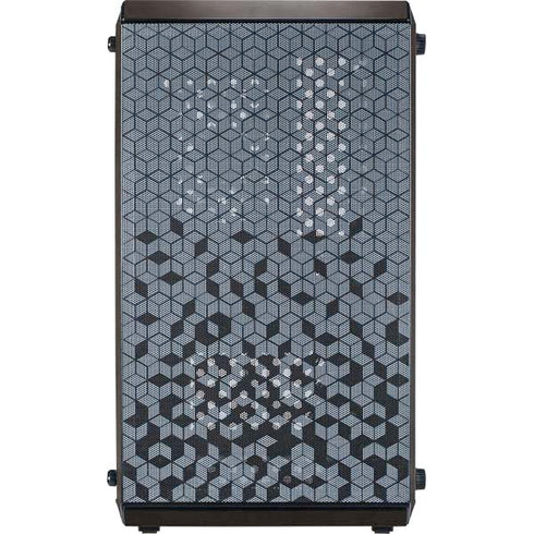 MLB San Diego Padres - Solid Distressed Cooler Master MasterBox Q300L Mini Tower Skin