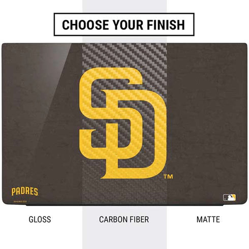 MLB San Diego Padres - Solid Distressed Dell Vostro Skin