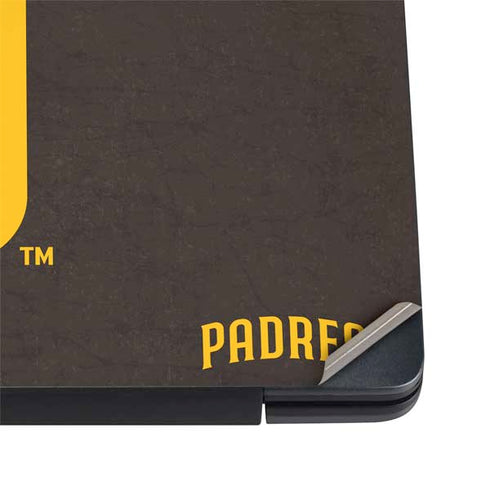 MLB San Diego Padres - Solid Distressed Dell Vostro Skin