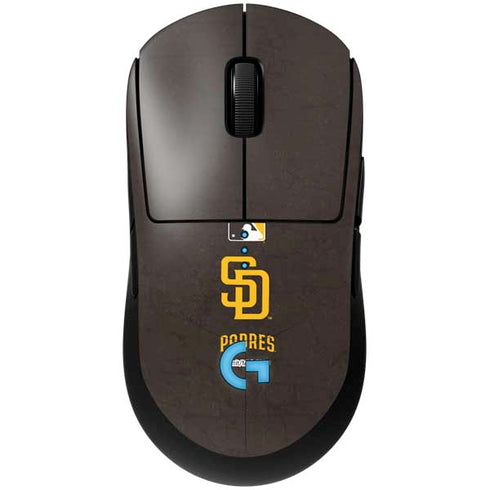 MLB San Diego Padres - Solid Distressed G Pro Wireless Gaming Mouse Skin