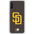 MLB San Diego Padres - Solid Distressed Galaxy A10e Clear Case