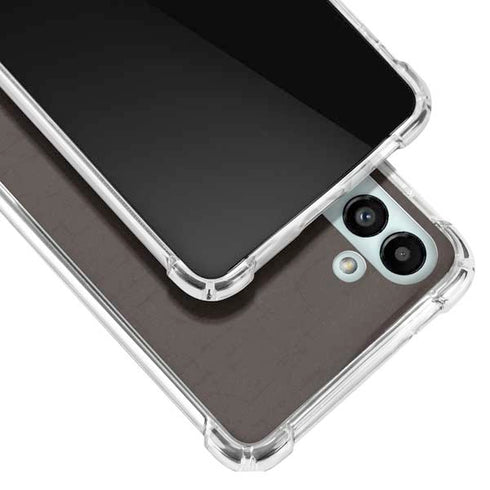 MLB San Diego Padres - Solid Distressed Galaxy A13 5G Clear Case