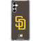 MLB San Diego Padres - Solid Distressed Galaxy A14 5G Clear Case