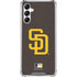 MLB San Diego Padres - Solid Distressed Galaxy A15 5G Clear Case