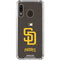 MLB San Diego Padres - Solid Distressed Galaxy A30 Clear Case