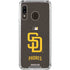 MLB San Diego Padres - Solid Distressed Galaxy A30 Clear Case