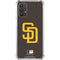 MLB San Diego Padres - Solid Distressed Galaxy A32 5G Clear Case