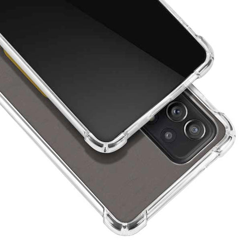 MLB San Diego Padres - Solid Distressed Galaxy A52 5G Clear Case