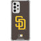 MLB San Diego Padres - Solid Distressed Galaxy A53 5G Clear Case