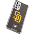 MLB San Diego Padres - Solid Distressed Galaxy A53 5G Clear Case
