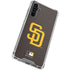 MLB San Diego Padres - Solid Distressed Galaxy A54 5G Clear Case