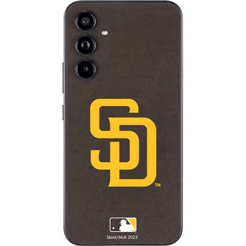 MLB San Diego Padres - Solid Distressed Galaxy A54 5G Skin