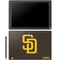 MLB San Diego Padres - Solid Distressed Galaxy Book 12in Skin