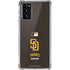 MLB San Diego Padres - Solid Distressed Galaxy Note20 5G Clear Case