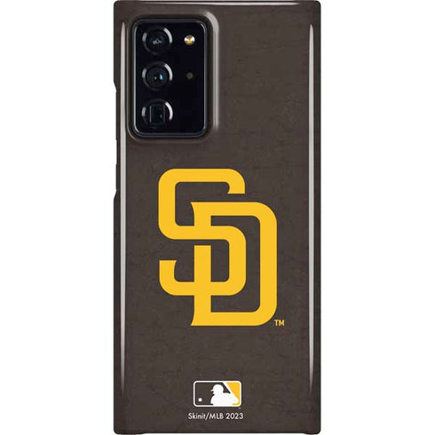 MLB San Diego Padres - Solid Distressed Galaxy Note20 Ultra 5G Lite Case