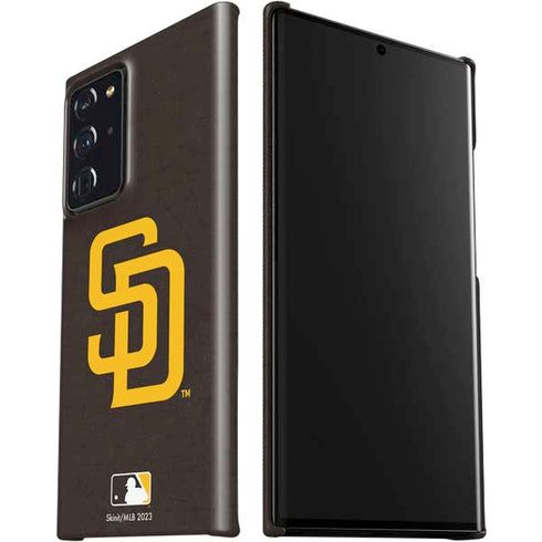 MLB San Diego Padres - Solid Distressed Galaxy Note20 Ultra 5G Lite Case