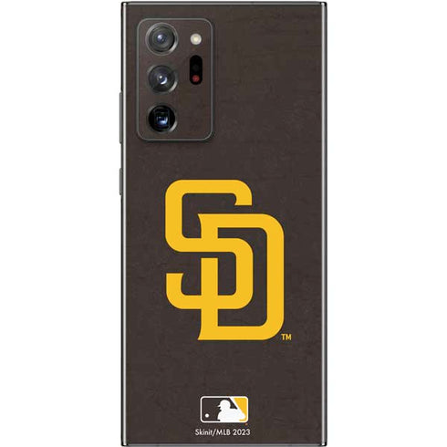 MLB San Diego Padres - Solid Distressed Galaxy Note20 Ultra 5G Skin