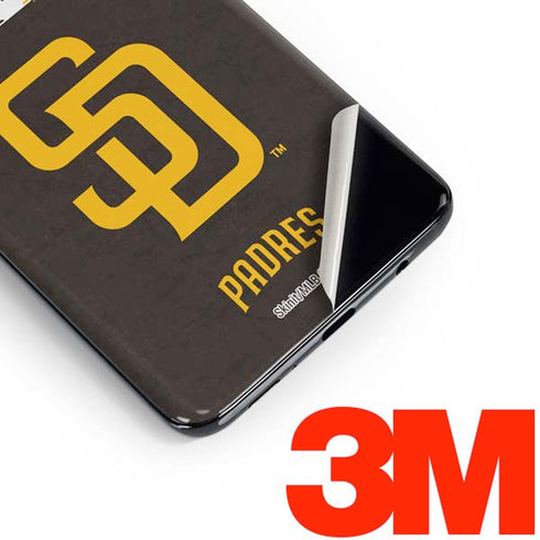 MLB San Diego Padres - Solid Distressed Galaxy S10 Plus Skin
