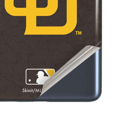 MLB San Diego Padres - Solid Distressed Galaxy S20 Fan Edition Skin