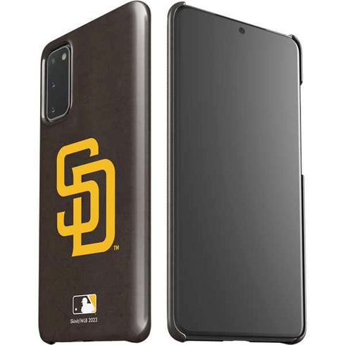 MLB San Diego Padres - Solid Distressed Galaxy S20 Lite Case