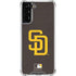 MLB San Diego Padres - Solid Distressed Galaxy S21 FE Clear Case