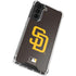 MLB San Diego Padres - Solid Distressed Galaxy S21 FE Clear Case
