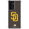 MLB San Diego Padres - Solid Distressed Galaxy S21 Ultra 5G Clear Case