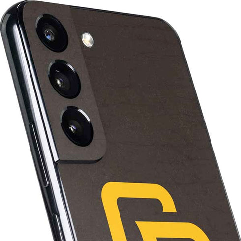 MLB San Diego Padres - Solid Distressed Galaxy S22 Skin