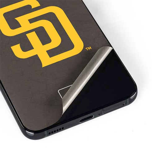 MLB San Diego Padres - Solid Distressed Galaxy S22 Skin