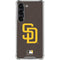 MLB San Diego Padres - Solid Distressed Galaxy S23 Clear Case
