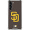 MLB San Diego Padres - Solid Distressed Galaxy S23 Plus Clear Case