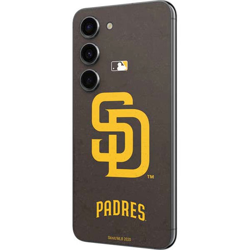 MLB San Diego Padres - Solid Distressed Galaxy S23 Skin