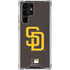MLB San Diego Padres - Solid Distressed Galaxy S24 Ultra Clear Case